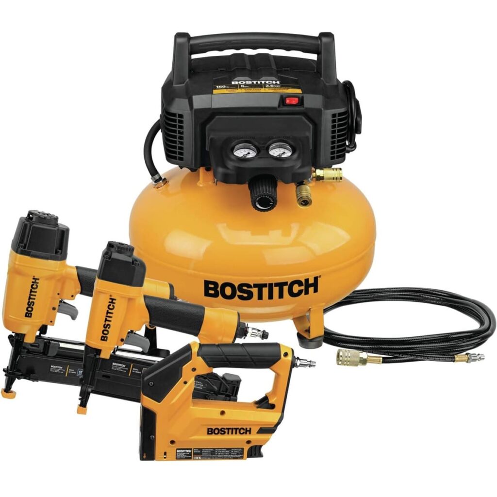Combo Bostitch Compresor y clavadoras