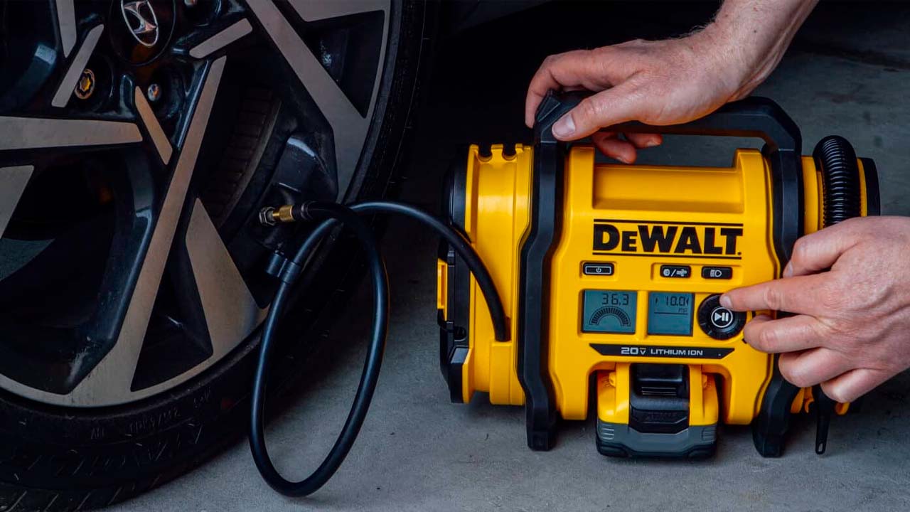 Inflador de llantas DeWalt 20V